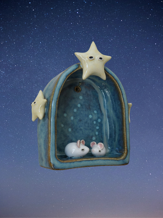 big dipper and little dipper wall hanging