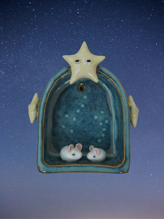 big dipper and little dipper wall hanging
